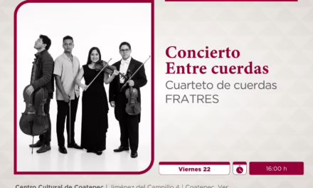 La SECVER invita a ciclo de presentaciones musicales en el Centro Cultural de Coatepec