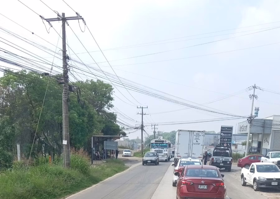 Accidente vial en la carretera Las Trancas – Coatepec, a la altura de Santa Lucia
