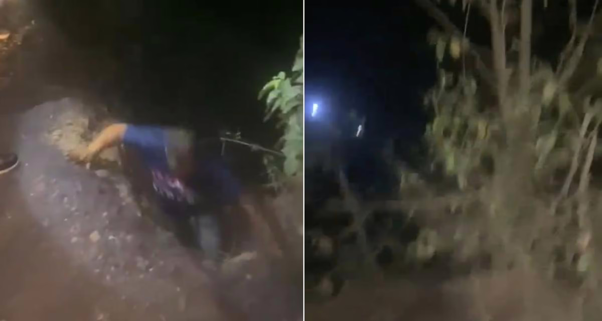 Video:Un camión con peregrinos se fue al fondo de un barranco en Tepehuacán de Guerrero, Hidalgo,