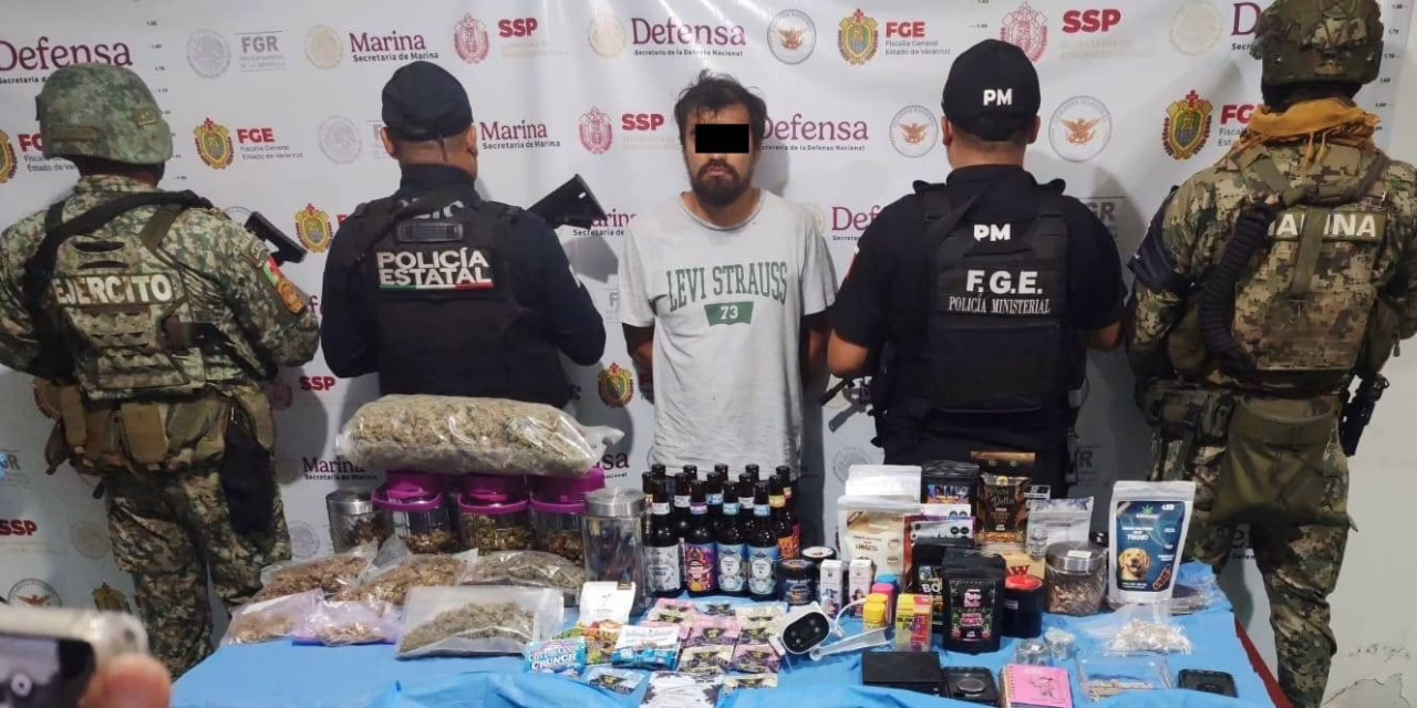 Asegura SSP más de 6 kilos y 199 dosis de estupefacientes en 31 municipios
