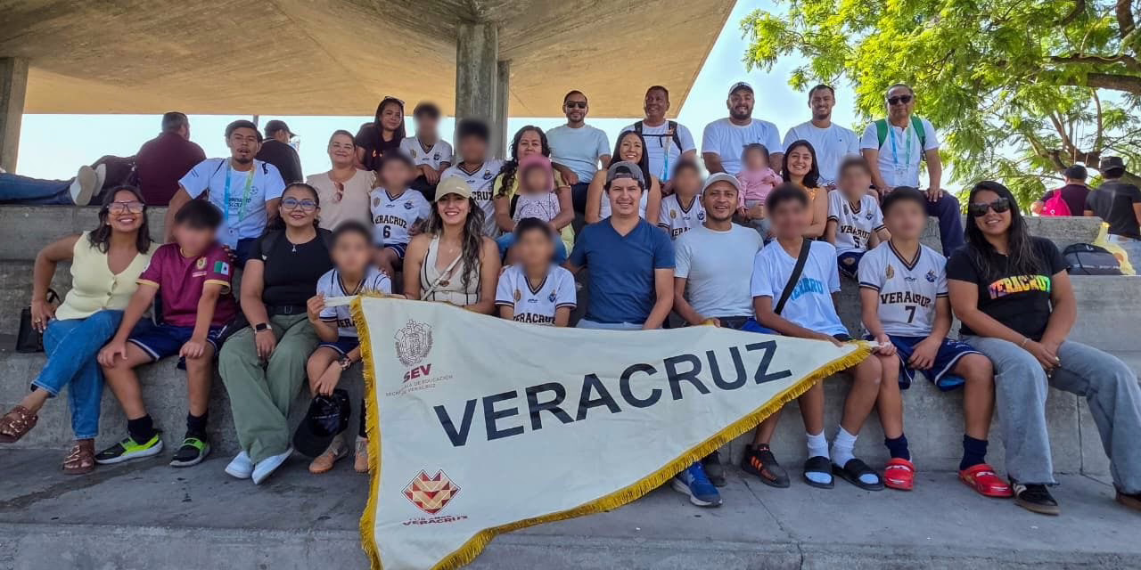Veracruz entre las mejores delegaciones del Mundialito Escolar de CONADE