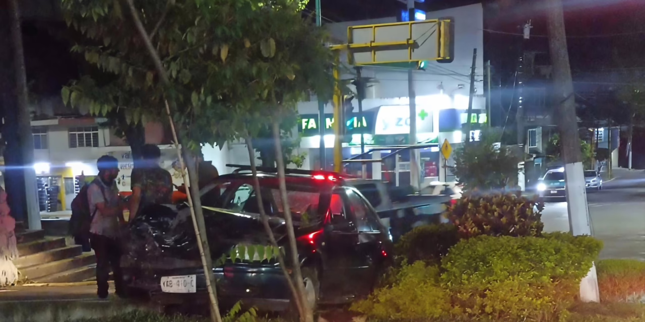 Accidente de tránsito en la avenida Adolfo Ruiz Cortines