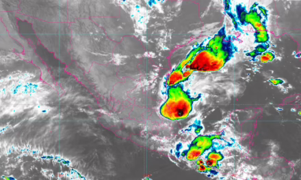SE PREVÉN LLUVIAS FUERTES A MUY FUERTES EN ESTADOS DEL NORESTE, ORIENTE, CENTRO Y SURESTE DE MÉXICO