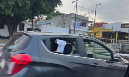 Accidente en la Av. Lázaro Cárdenas provoca caos vial; el responsable se dio a la fuga