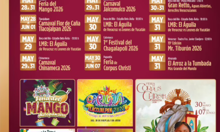 En la última semana de mayo, disfruta de la cultura y tradición en Veracruz
