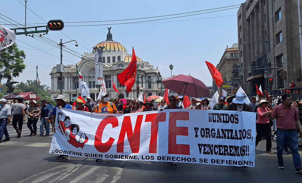 Sheinbaum reitera dialogo de Gobernación y SEP con CNTE frente a paro magisterial