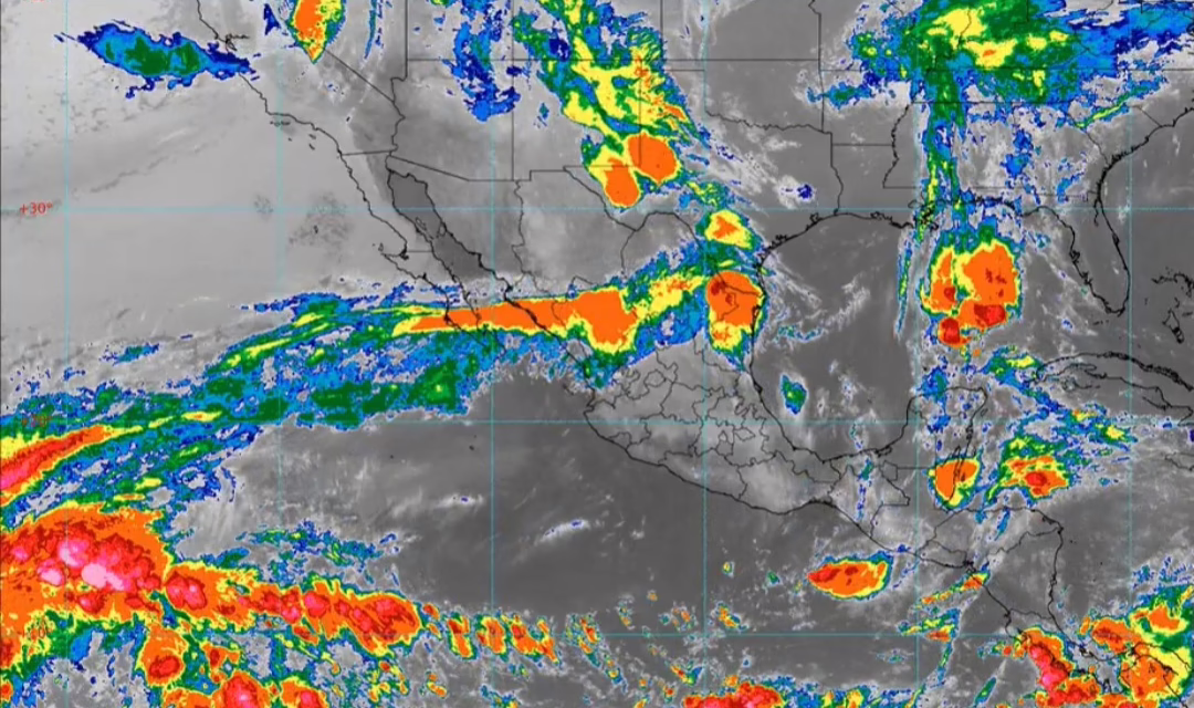 SE PREVÉN LLUVIAS INTENSAS EN TAMAULIPAS Y SAN LUIS POTOSÍ Y MUY FUERTES EN NUEVO LEÓN, OAXACA Y CHIAPAS