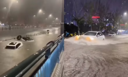 FUERTES LLUVIAS PROVOCAN INUNDACIONES MASIVAS EN CHINA