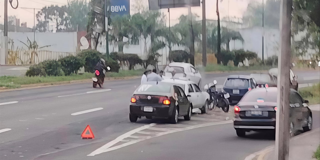 Accidente en la Xalapa-Veracruz a la altura de Las Ánimas