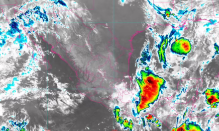 LLUVIAS PUNTUALES INTENSAS EN CHIAPAS, TABASCO, CAMPECHE Y YUCATÁN, Y PUNTUALES MUY FUERTES EN OAXACA, VERACRUZ Y QUINTANA ROO