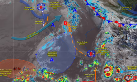 LLUVIAS MUY FUERTES EN CHIAPAS, CAMPECHE, YUCATÁN Y QUINTANA ROO