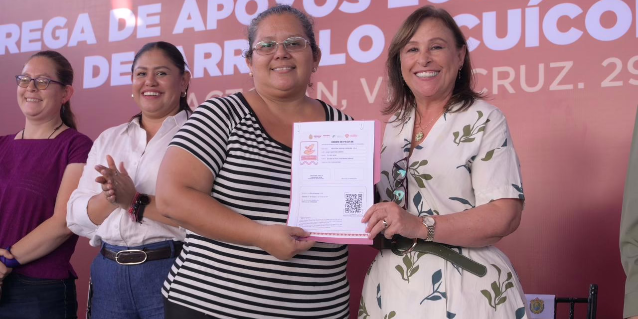 Rocío Nahle destina 2.86 mdp para apoyar a pescadores de la región de Actopan