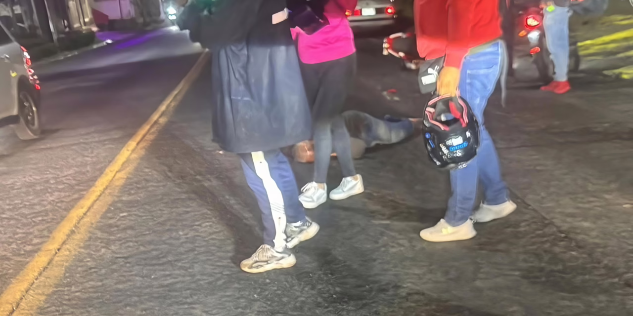 Persona de la tercera edad es atropellada en la avenida Manuel Ávila Camacho