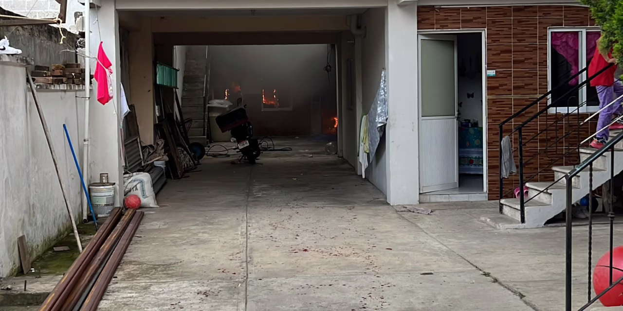 Explosión e incendio en Banderilla