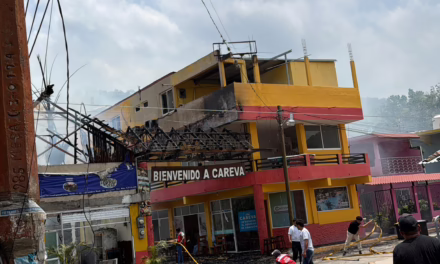 Video: Reportan incendio en la parte alta del Hotel Careva en Actopan
