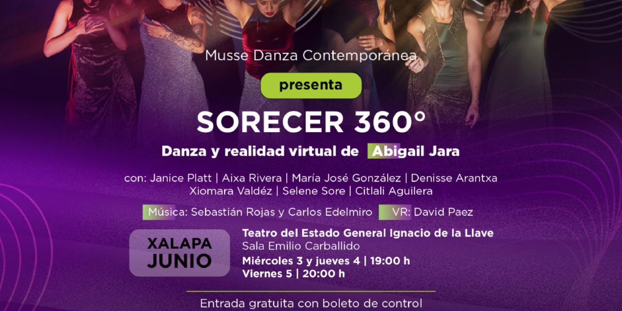 Performance SORECER 360°. Danza y realidad virtual, en el Teatro del Estado