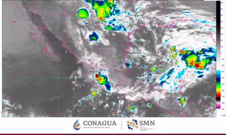 Una vaguada en niveles medios y altos de la atmósfera se extenderá sobre el oriente y sureste de México