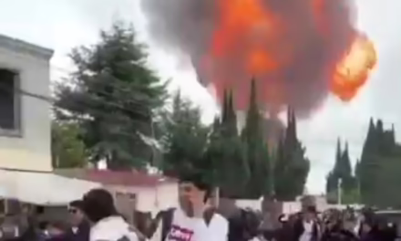 Video:Explosión de cuatro pipas de gas LP en la colonia San Juan Negrete, en el municipio de Tepeaca, Puebla.