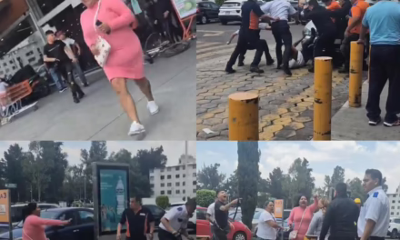 VIDEO:FARDERO ES GOLPEADO EN CHEDRAUI DE IZTAPALAPA