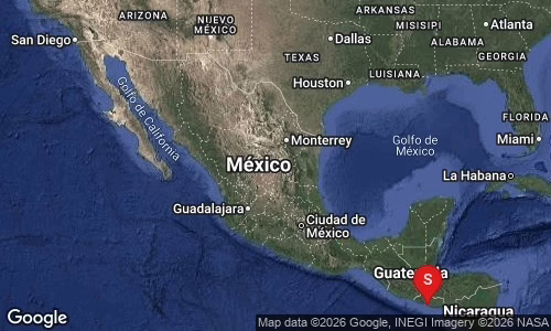 Se registra sismo de magnitud 5.3 en Chiapas