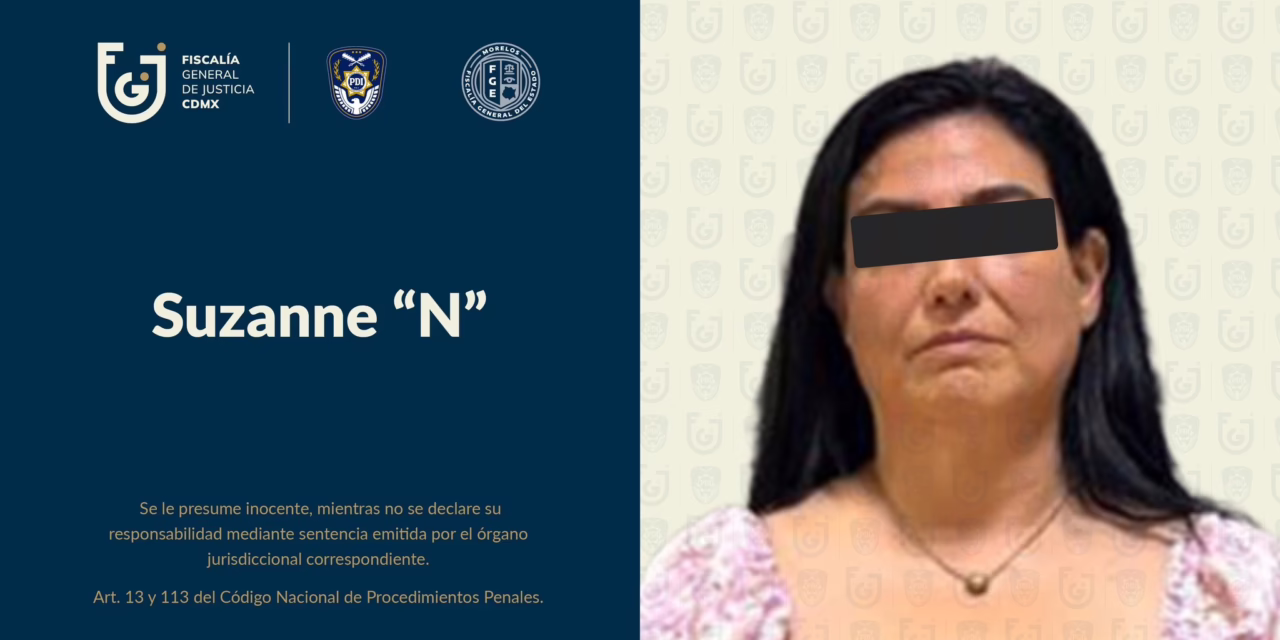ARRESTAN EN MORELOS A PERSONA QUE HABRÍA DEFRAUDADO A CONDUCTORA ADELA MICHA
