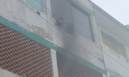 Susto en Jardines de Xalapa: Fuga de gas provoca incendio en departamento