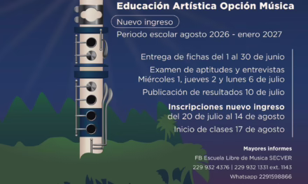 La SECVER abre convocatoria para ingresar a la Escuela Libre de Música
