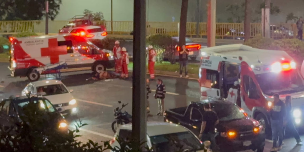 PERSONA FALLECIDA Y MÚLTIPLES CHOQUES A LA ALTURA DE PLAZA ANIMAS
