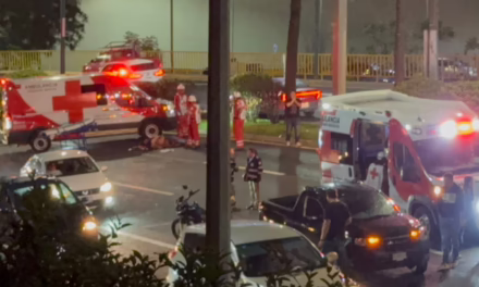 PERSONA FALLECIDA Y MÚLTIPLES CHOQUES A LA ALTURA DE PLAZA ANIMAS