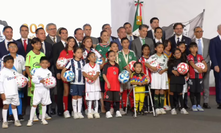 Sheinbaum y dueños de equipos de la Liga MX anuncian plan para creación de semilleros de talento