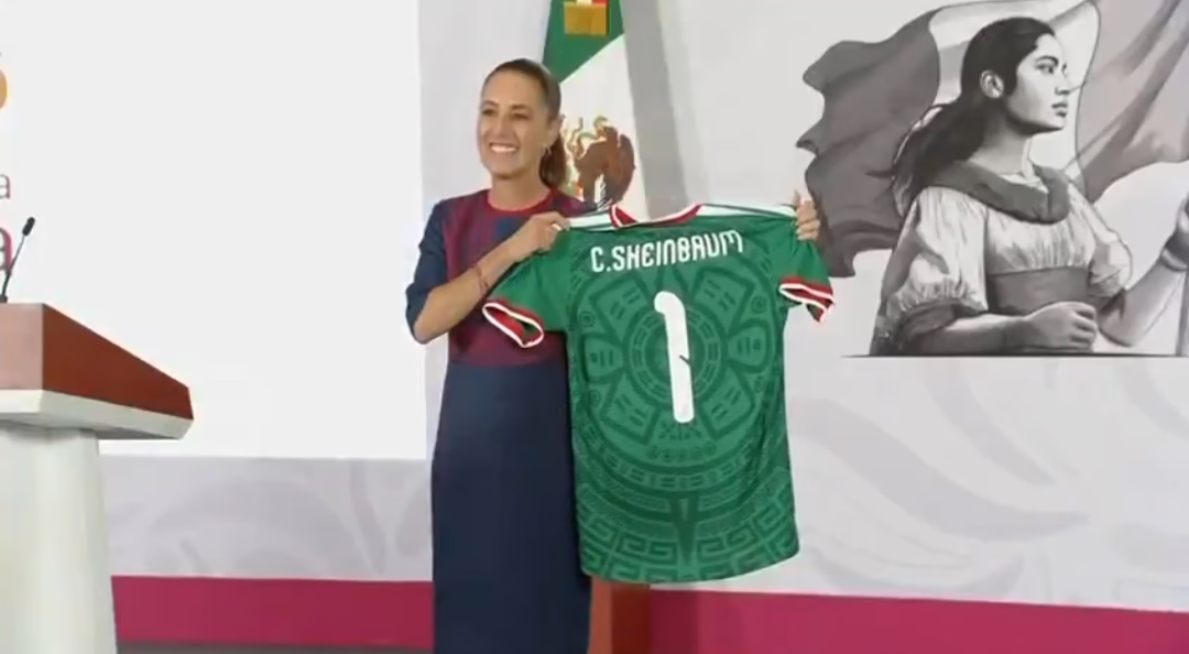 Claudia Sheinbaum anuncia que realizará el abanderamiento de la Selección Mexicana