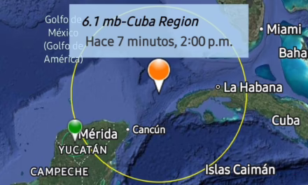 Terremoto de 6.1 sacude región occidental de Cuba