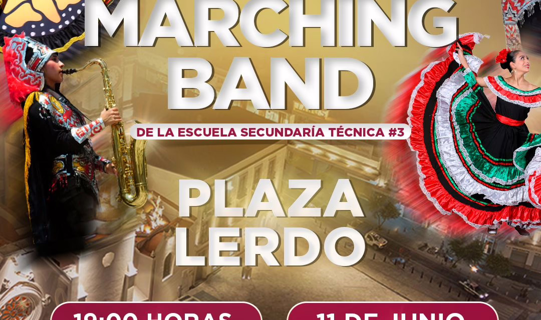 Búhos Marching Band se presentará el próximo jueves en la Plaza Lerdo
