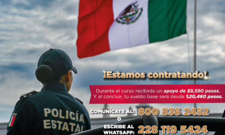 Convoca SSP a formar parte de la Policía Estatal de Veracruz