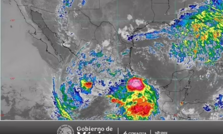 SE PRONOSTICAN LLUVIAS PUNTUALES INTENSAS EN ZONAS VERACRUZ, OAXACA Y CHIAPAS