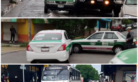 Se registran tres accidentes esta mañana en Xalapa