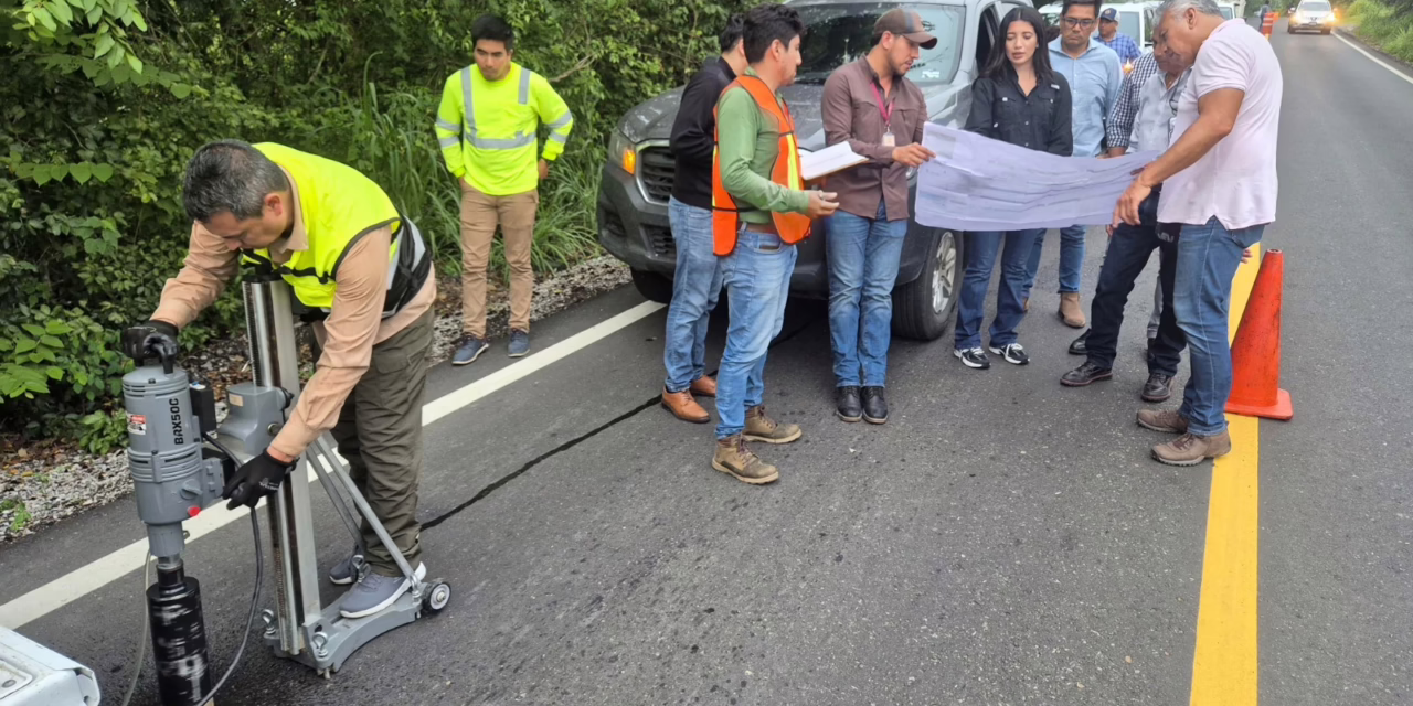 Contraloría inspecciona proyectos de infraestructura en la entidad