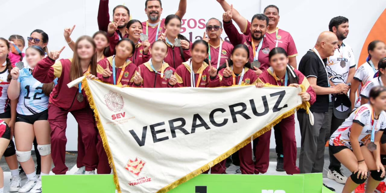Con nueve medallas, destaca Veracruz en los Juegos Escolares de Educación Básica