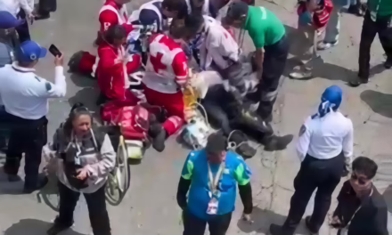 Alemán de 81 años perdió la vidatras sufrir un infarto en el interior del Estadio Azteca