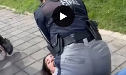 Video:La detención de una mujer en el Parque Intermunicipal de San Andrés Cholula genera polémica