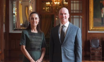 Se reúne Sheinbaum con Ben Horowitz, cofundador y socio de Andreessen Horowitz