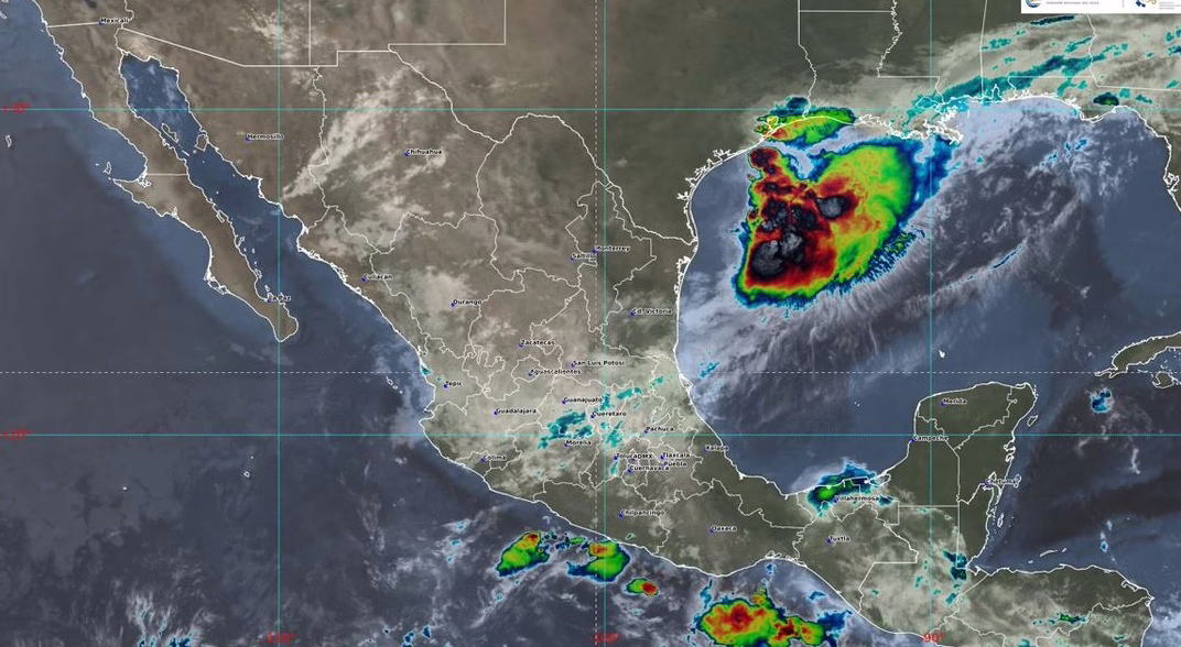 SE PREVÉN LLUVIAS PUNTUALES MUY FUERTES EN ZONAS DE CHIAPAS