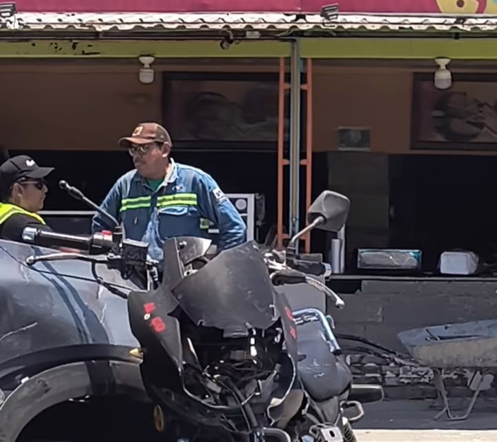 Accidente en la carretera Xalapa -Veracruz, a la altura de Rinconada