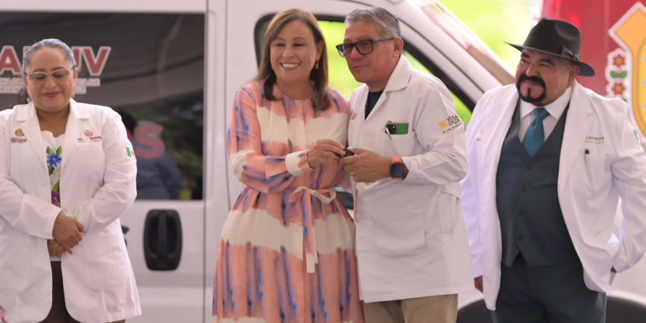 Concluye Gobernadora entrega de ambulancias para fortalecer la red hospitalaria estatal