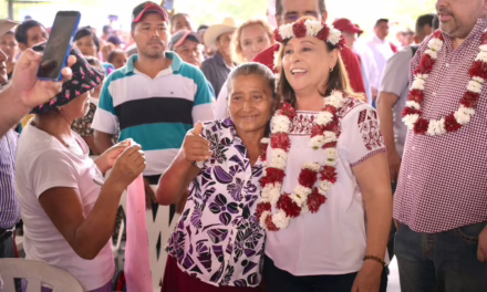 Lleva Gobernadora Rocío Nahle apoyos, mecanización y equipamiento a comunidades de la Huasteca