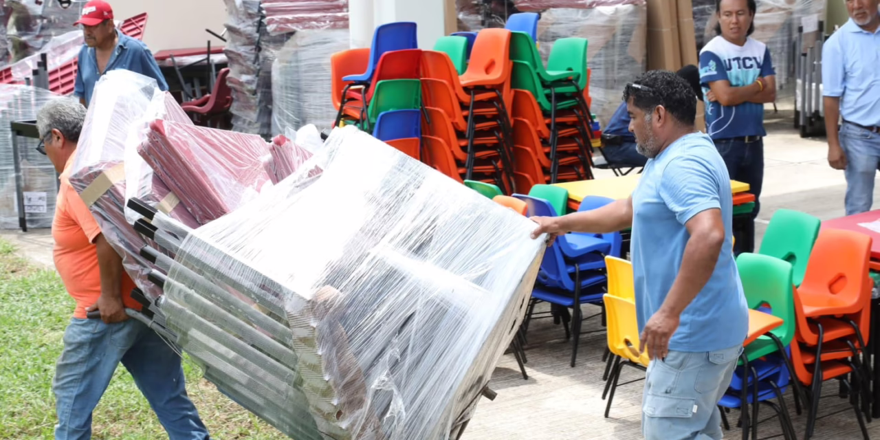 Atiende Gobierno de Veracruz rezago histórico de 232 planteles escolares