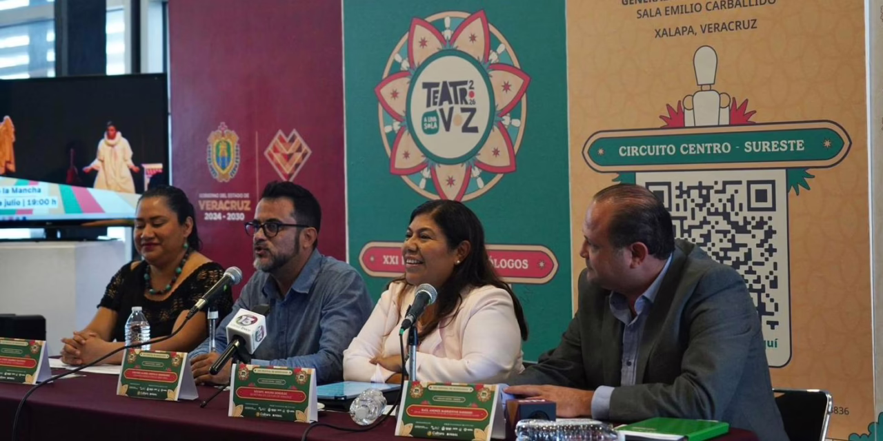Veracruz se suma al XXI Festival de Monólogos Teatro a Una Sola Voz 2026