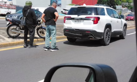 Accidente en la avenida Lázaro Cárdenas, Xalapa