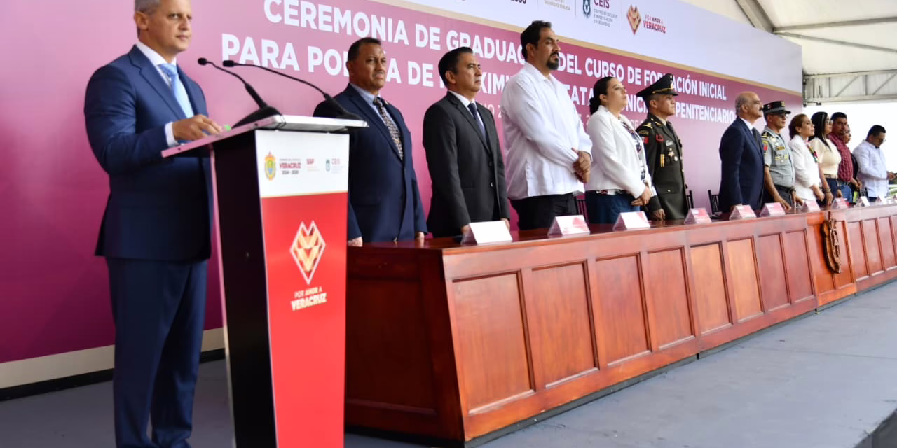 Fortalece Veracruz capacidades operativas con 47 nuevos elementos de seguridad