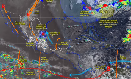 LLUVIAS EN SINALOA, CHIHUAHUA, COAHUILA, DURANGO, JALISCO, COLIMA, MICHOACÁN, GUANAJUATO, ESTADO DE MÉXICO Y OAXACA